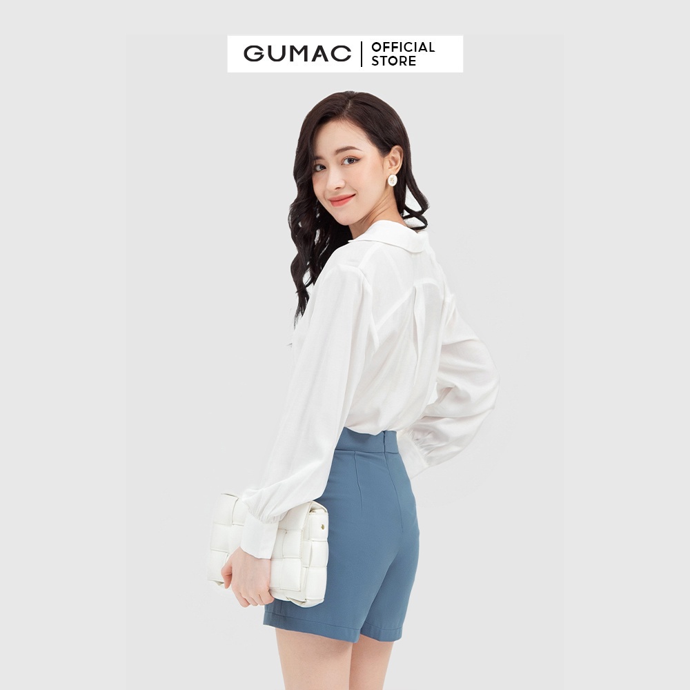 [Mã WABRGUM giảm 10% tối đa 30K đơn 99K] Quần short phối nơ GUMAC QB3201