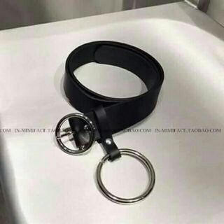 [ mua 1 ] thắt lưng ulzzang khuyên tròn hình thật