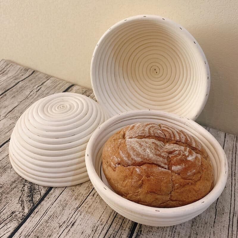 Rổ Ủ bánh mì bằng mây hình tròn, oval, tam giác ( hàng xuất dư )