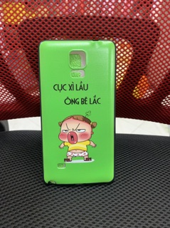 Ốp lưng samsung note 4 dẻo in hình dễ thương