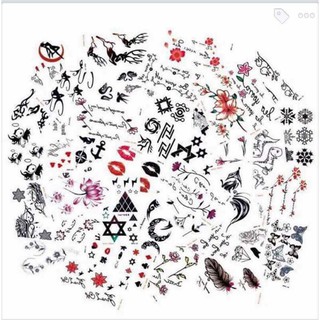 (M377) Combo 60 Hình dán TATOO (5880)