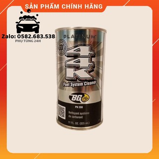 Chai vệ sinh buồng đốt, Vệ sinh kim phun, Đổ bình xăng Ô Tô Platinum [FREESHIP] dùng định kỳ 15000km