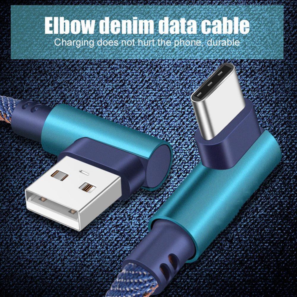 Dây Cáp Sạc Nhanh DIGIFOUNDER C 90 Độ Cổng USB C 3.1 C9L1