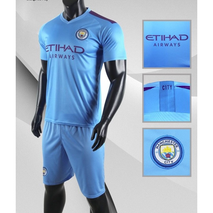 QUẦN ÁO BÓNG ĐÁ CLB MAN CITY MÙA 2019-2020