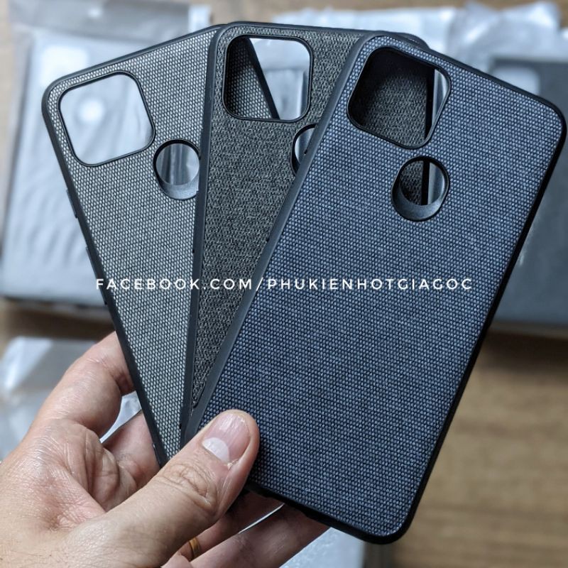 Ốp bảo vệ lưng vải fabric cho Google Pixel 5 / Pixel 4a / 4a 5g / Pixel 4 XL / 4 / Pixel 3a XL / 3a  - Fabric case