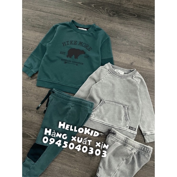 B64 - Bộ nỉ da cá hike more