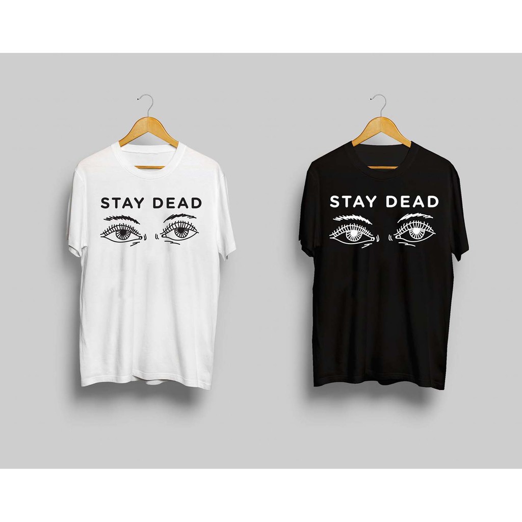 Urbanista áo thun unisex STAY DEAD