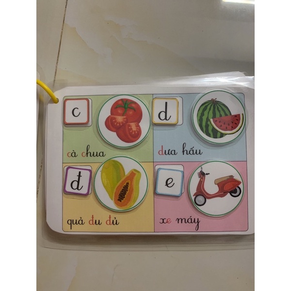 Bộ học liệu bộ chữ cái Tiếng Việt