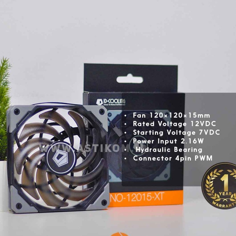Quạt Tản Nhiệt Màu Đen 120mm Id-Cooling Tf-12025