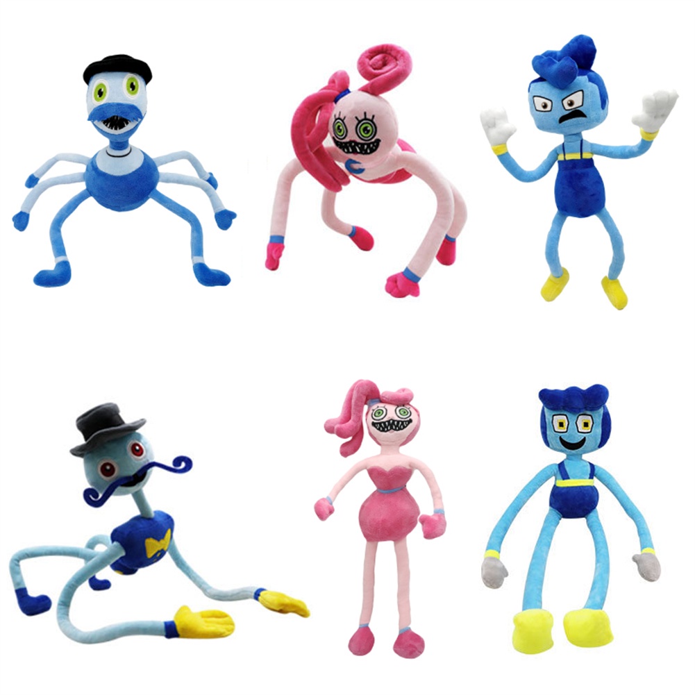 Popoula Playtime Huggy Wuggy Pj Pug One Pillar Đồ Chơi Nhồi Bông Hoạt Hình 60Cm/Quà Tặng Hình Trẻ Em Cho Bé Gái Poppy Granny.