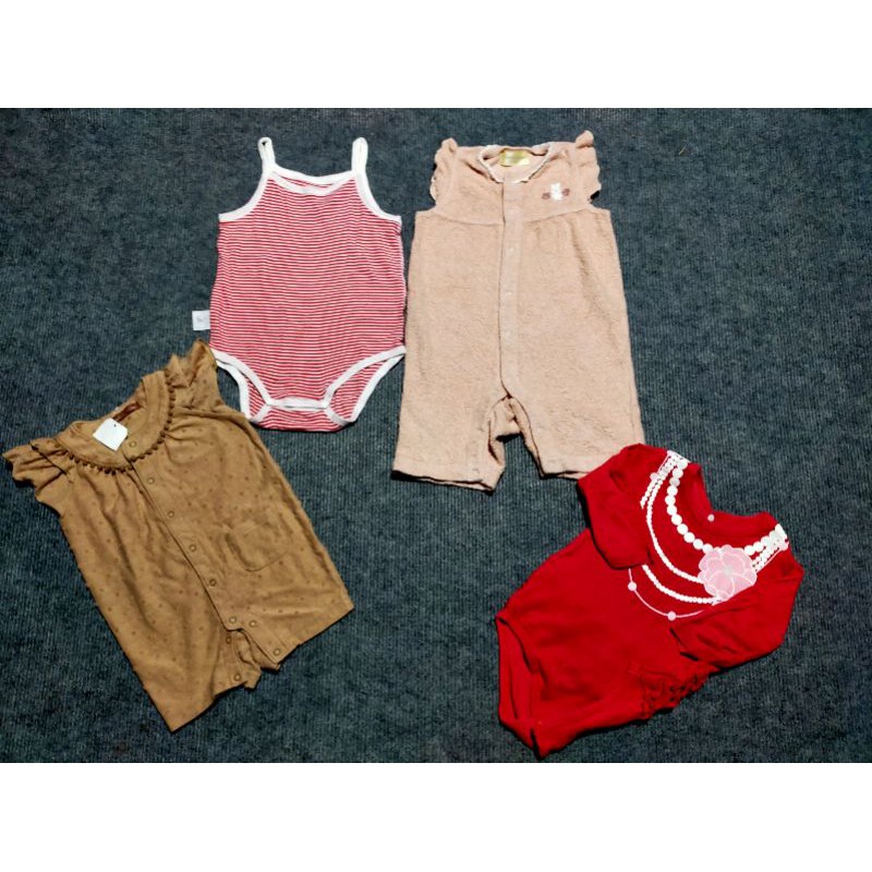 Combo body bé gái giả yếm mùa đông