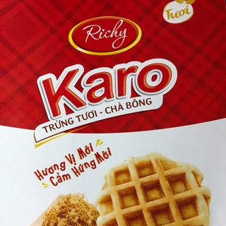 Bánh ruốc- chà bông -richy 1 thùng 48 cái / 250k