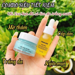 Combo dưỡng trắng da Princess