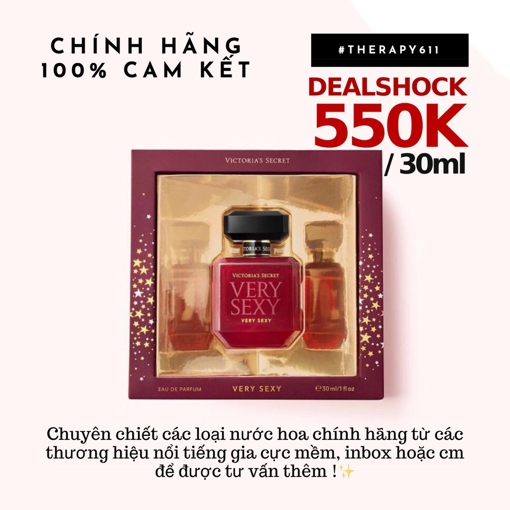 [Giftset]..::✨Nước Hoa Very Sexy Victoria's 30ml / Chuẩn Auth✨::..