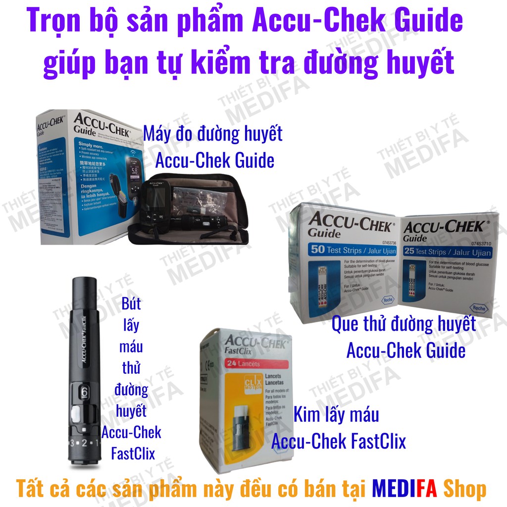 [Chính hãng] ✅ Accu-Chek FastClix 24 Kim (ĐỨC) - Kim lấy máu dùng cho máy Accu-Chek Performa và Accu-Chek Guide