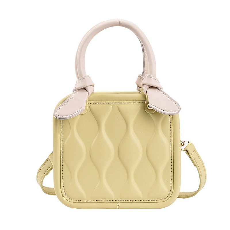 Túi đeo chéo IELGY phối màu kết cấu 3 chiều thời trang cho nữ