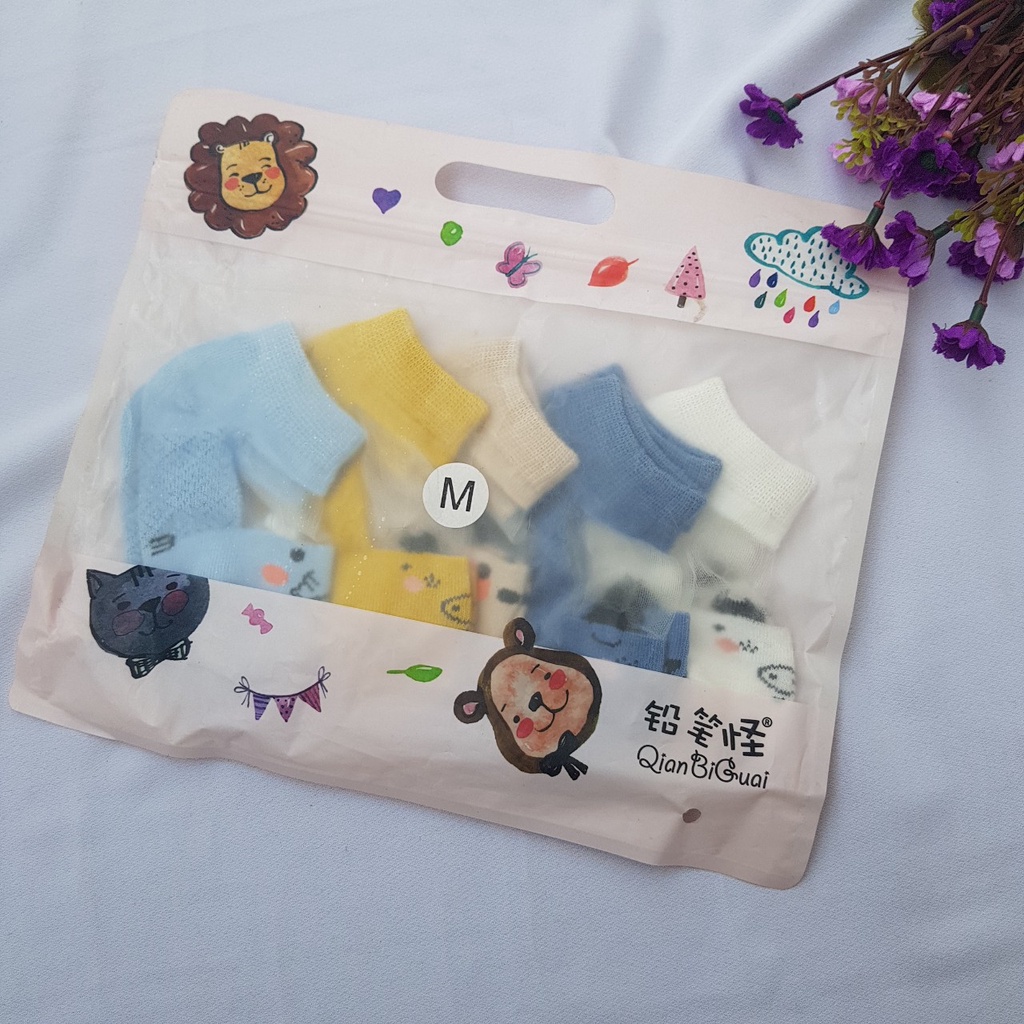 Sét 5 đôi tất lưới cho bé