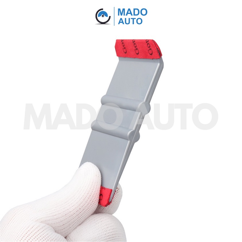 Gạt nhựa bọc vải 2 đầu gấp mép Decal, dán Decal ô tô MADO AUTO F90