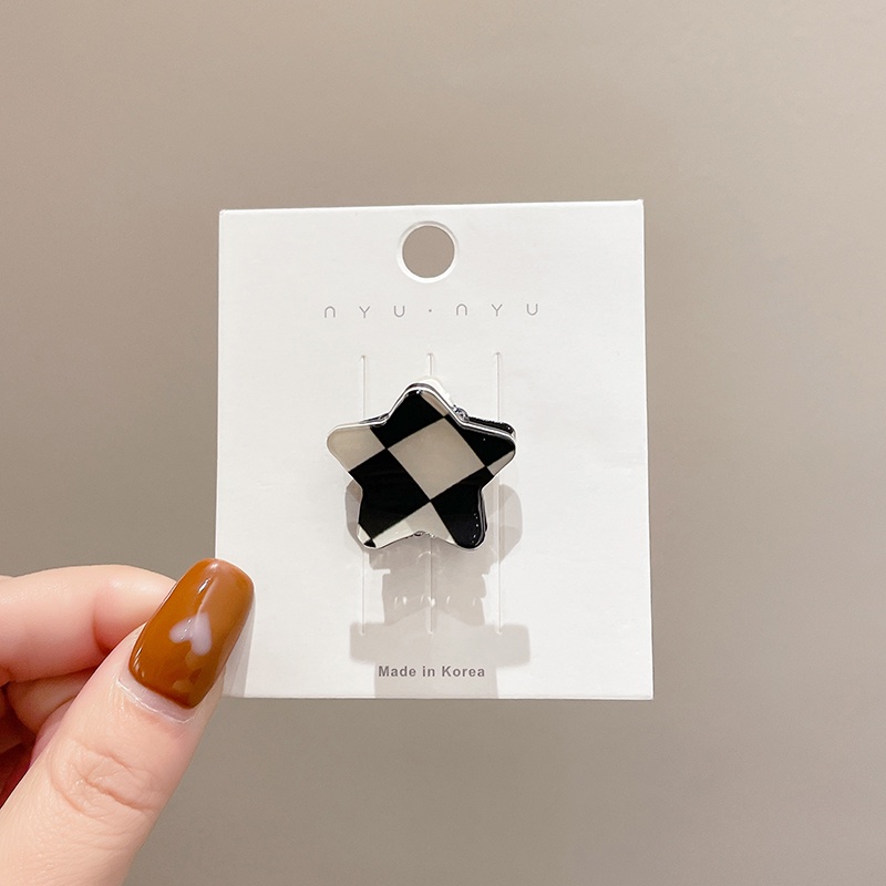 Kẹp Bảng Đen Và Trắng Thời Trang Hàn Quốc