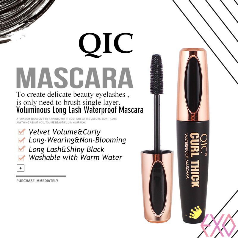 Long Lasting Waterproof Smudge-proof Thick Slender Curling Mascara Eyelash Cream | BigBuy360 - bigbuy360.vn
