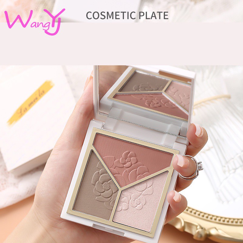 [Hàng mới về]  Bảng Phấn Bắt Sáng Lameila 3 Màu Độ Bóng Cao | BigBuy360 - bigbuy360.vn