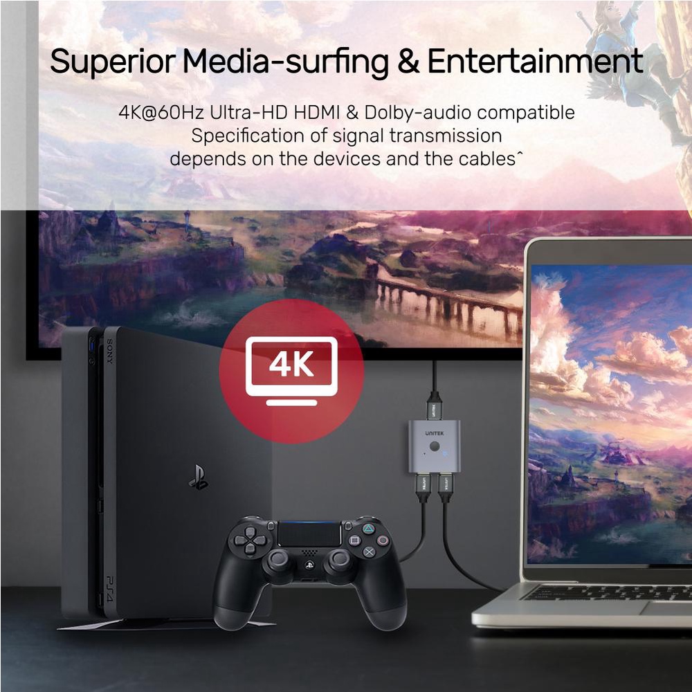 SWITCH HDMI 2-1 UNITEK V1127A