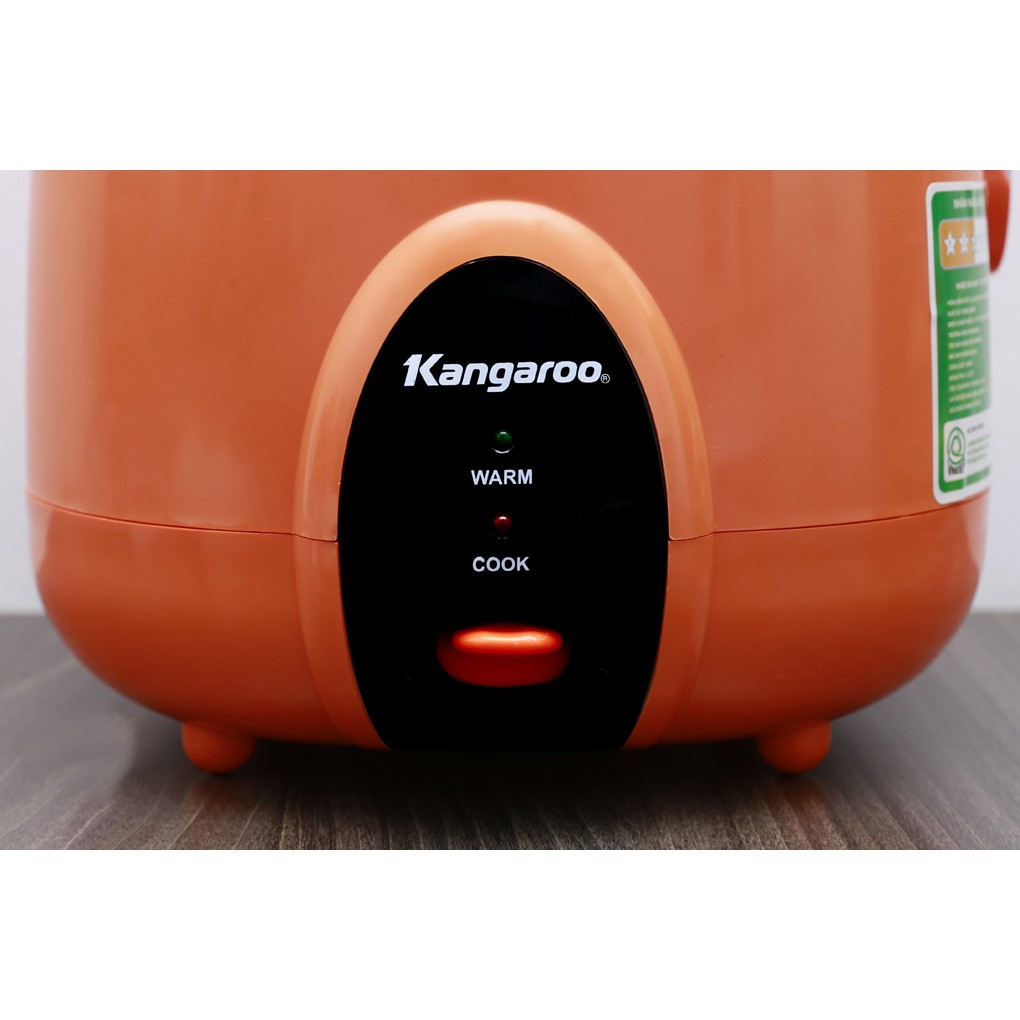 Nồi cơm điện Kangaroo KG826S 1.2 lít Cam (Bảo hành 12 tháng) | BigBuy360 - bigbuy360.vn