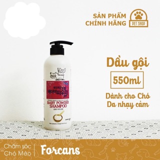 Dầu gội Forcans Baby Powder 550ml