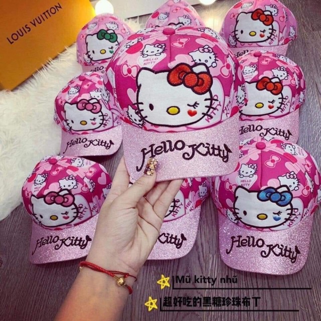 Mũ hello kitty cho bé