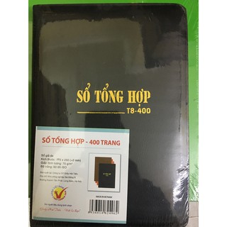 SỔ DA CAO CẤP TỔNG HỢP T8 400 - 600 TRANG