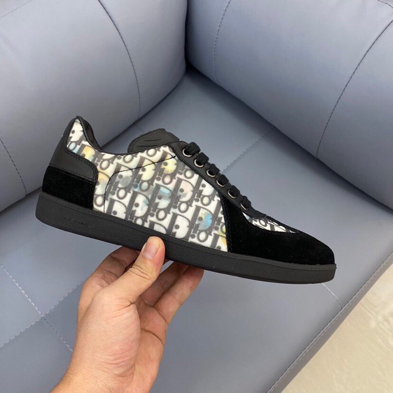 Giày thể thao /sneakers nam cổ thấp Dior CD da thật cao cấp mẫu mới siêu hot