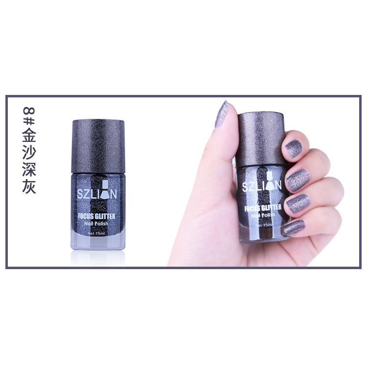 Hot!! Sơn móng tay kim tuyến cực kỳ sang chảnh SZLIAN Cao cấp 15ML