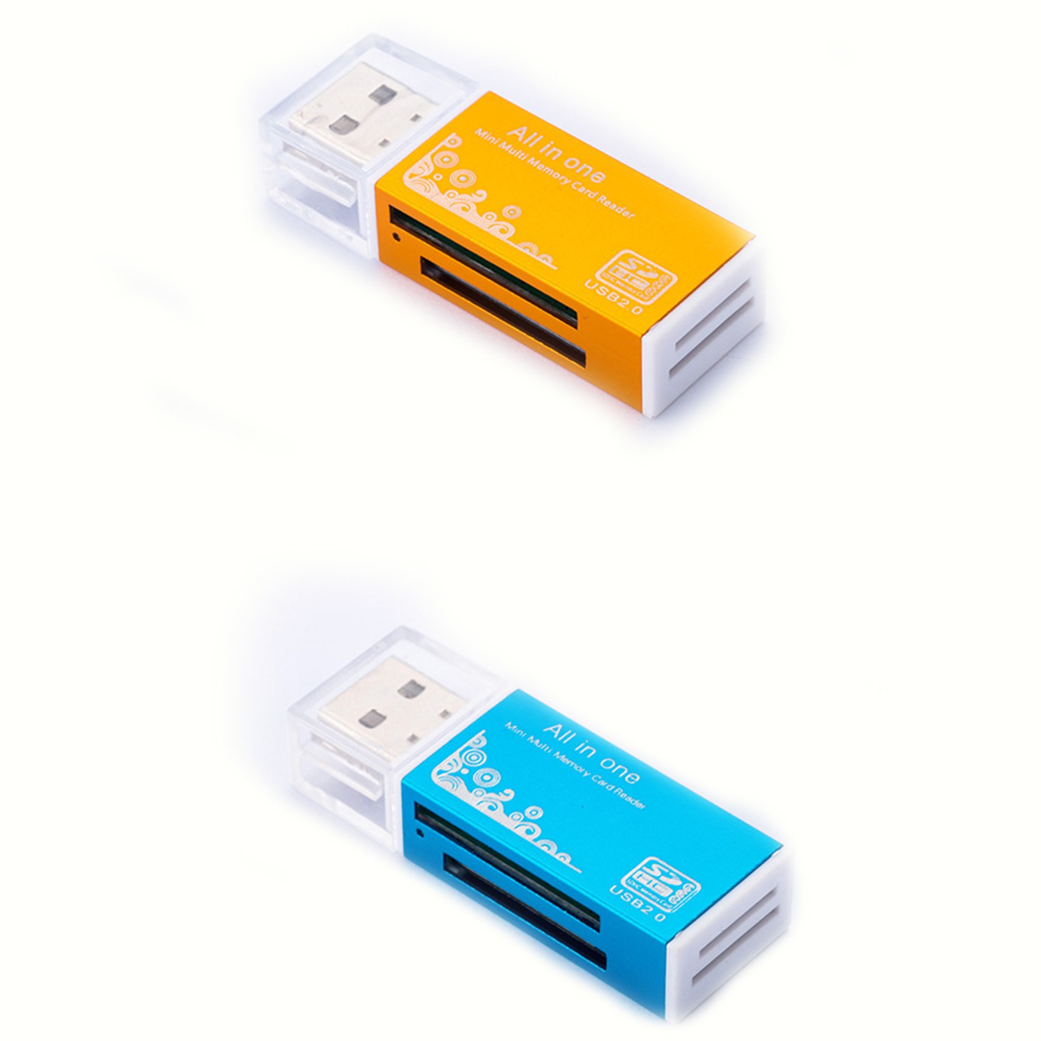 Đầu Đọc Thẻ Nhớ Usb 2.0 Sy-638 Bằng Hợp Kim Nhôm | BigBuy360 - bigbuy360.vn