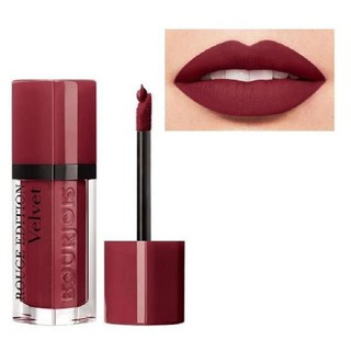 Son Bourjois Velvet 24 Dark Chérie đỏ đậm cherry