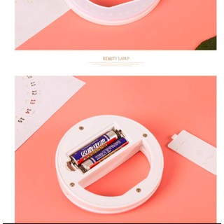 Đèn led selphy pin sạc
