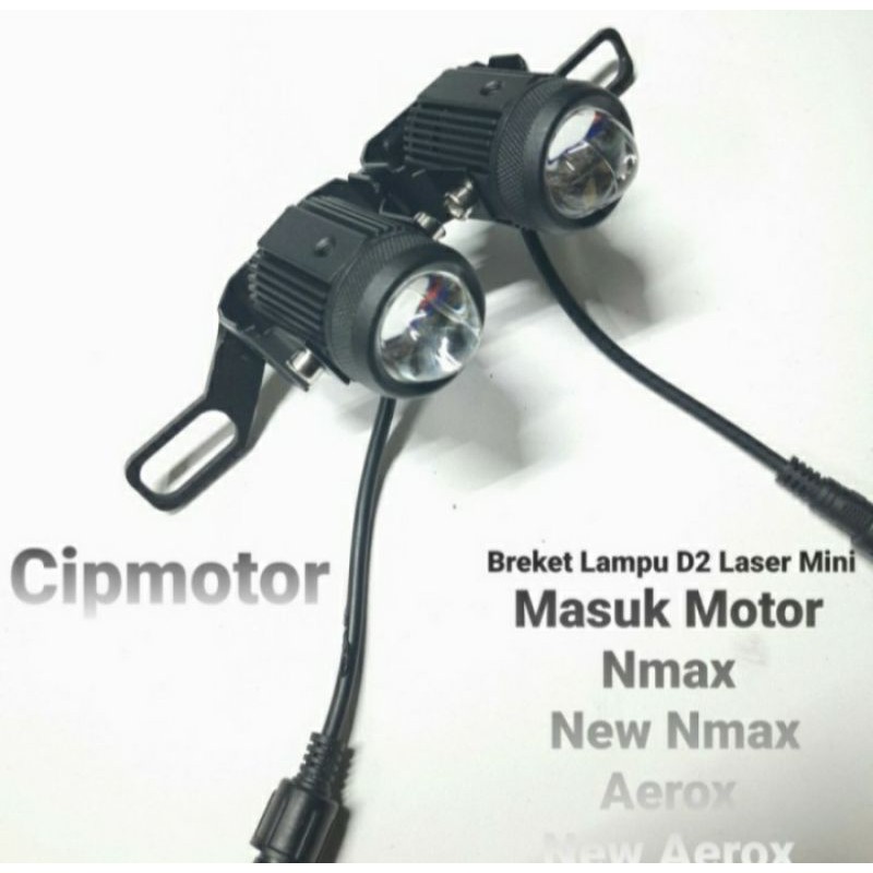 Giá Đỡ Đèn Sương Mù D2 Laser Mini Nmax 2015-2021 Aerox