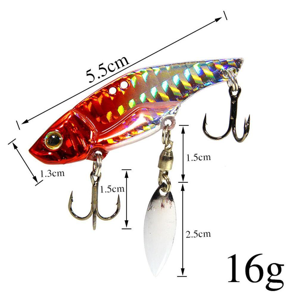SUYO Mồi Giả Câu Cá 3D Bằng Kim Loại 12g / 16g