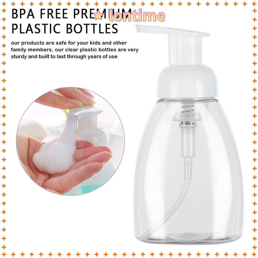 (Hàng Mới Về) 1 Bình Xịt Xà Phòng Bằng Nhựa Trong Suốt Tiện Dụng