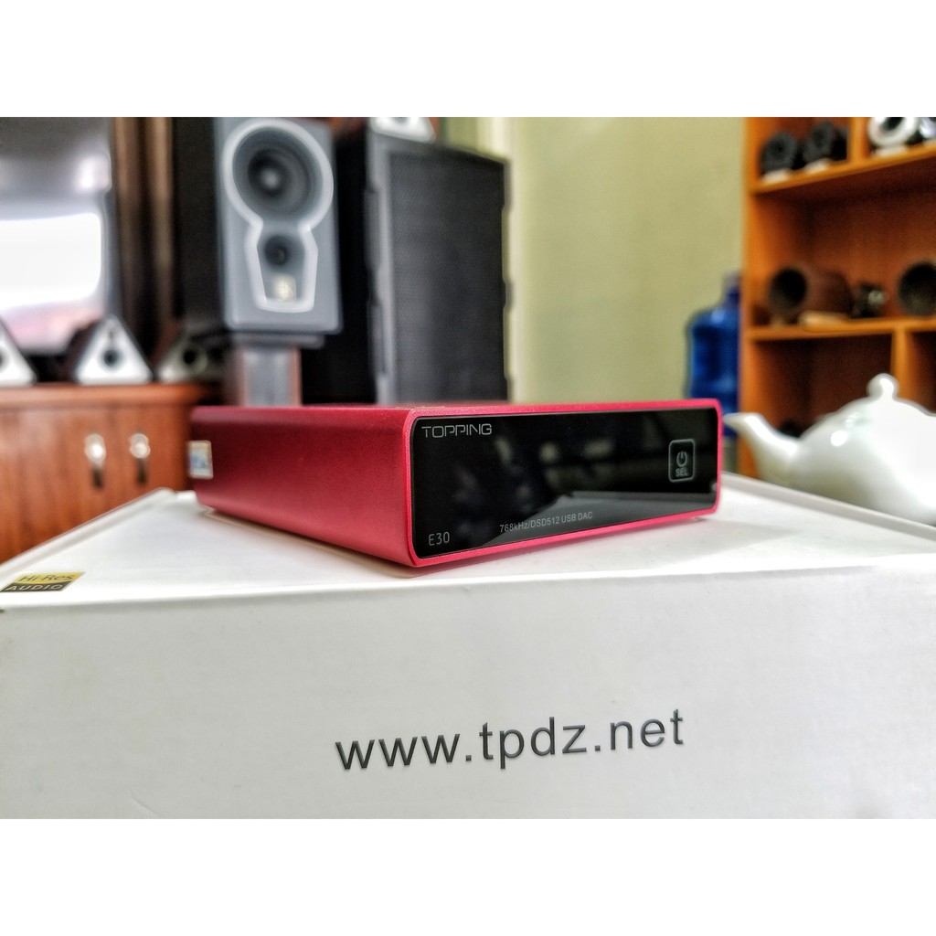 Bộ Giải mã âm thanh DAC E 30 Topping DSD512, PCM 768khz/32bit