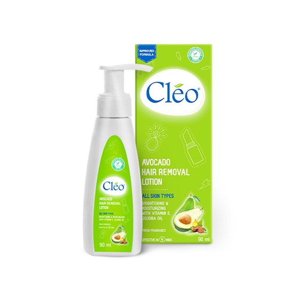 Kem Bơ Tẩy Lông Dạng Sữa Cléo Dành Cho Mọi Loại Da 90ml