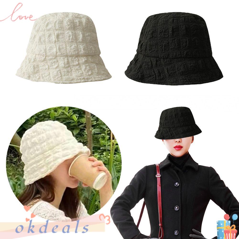 Mũ Bucket Chất Liệu Cotton Chống Nắng Thời Trang Đi Biển Cho Nam Và Nữ