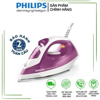 [Chính hãng - Bảo hành 2 năm] Bàn Ủi Hơi Nước Philips GC1426/39(Tím) Hàng nhập khẩu