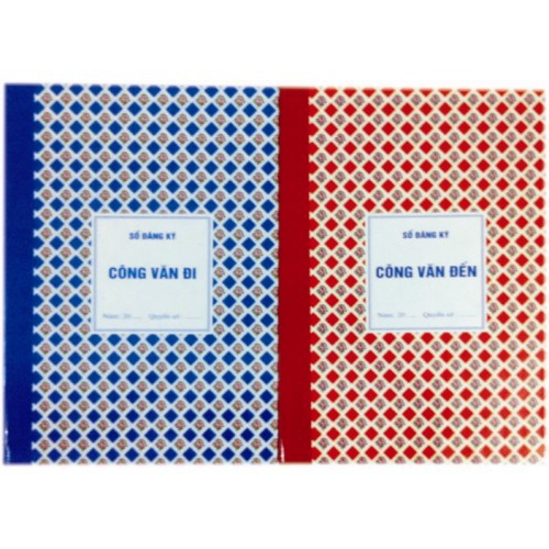 Sổ công văn đến / đi 160 trang