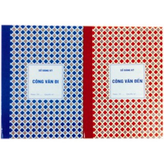 Sổ công văn đến / đi 160 trang