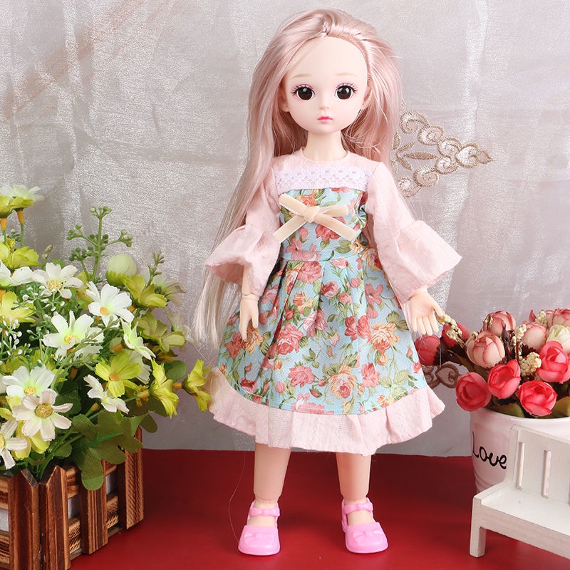 Búp Bê Công Chúa Barbie 3d Kích Thước 30cm