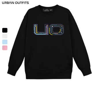 Áo Sweater Form Rộng Nam Nữ URBAN OUTFITS In Chữ UO SWO31 Thun Cotton Nỉ 4 Chiều Local Brand