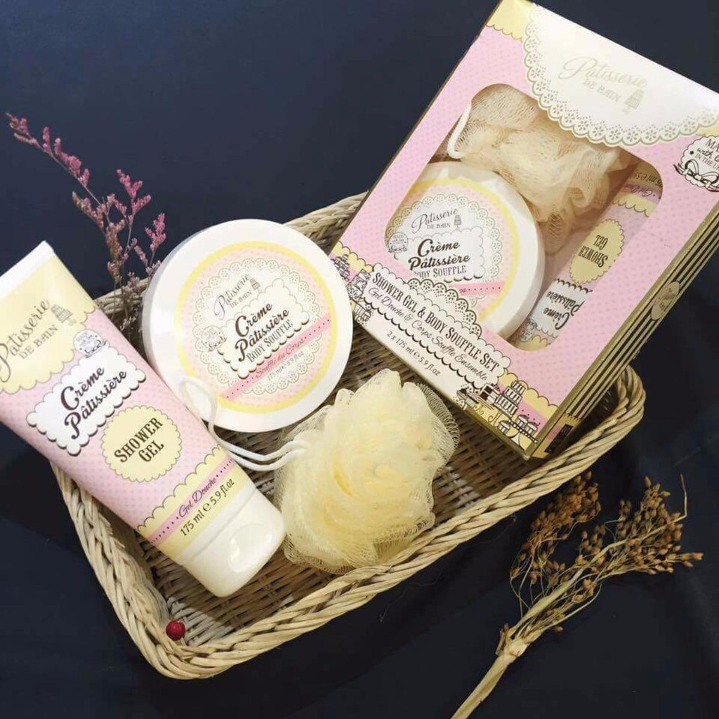Set Sữa Tắm Và Dưỡng Thể Patisserie De Bain - 100% Authentic