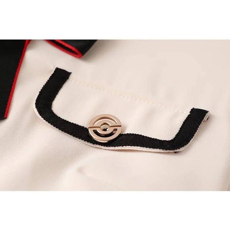 Đầm Thun polo Phối Nơ Thời Trang Hàn Quốc Mới