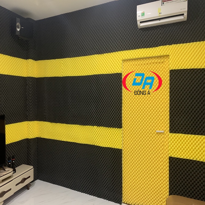 TIẾT KIỆM tấm mút TRỨNG GÀ TIÊU ÂM, CÁCH ÂM 1m6x2m 3cm TẠI TP.HCM