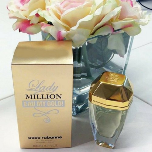 (Hàng Mỹ chính hãng) Nước hoa nữ Panco Rambane Lady Million Eau My Gold 80ml